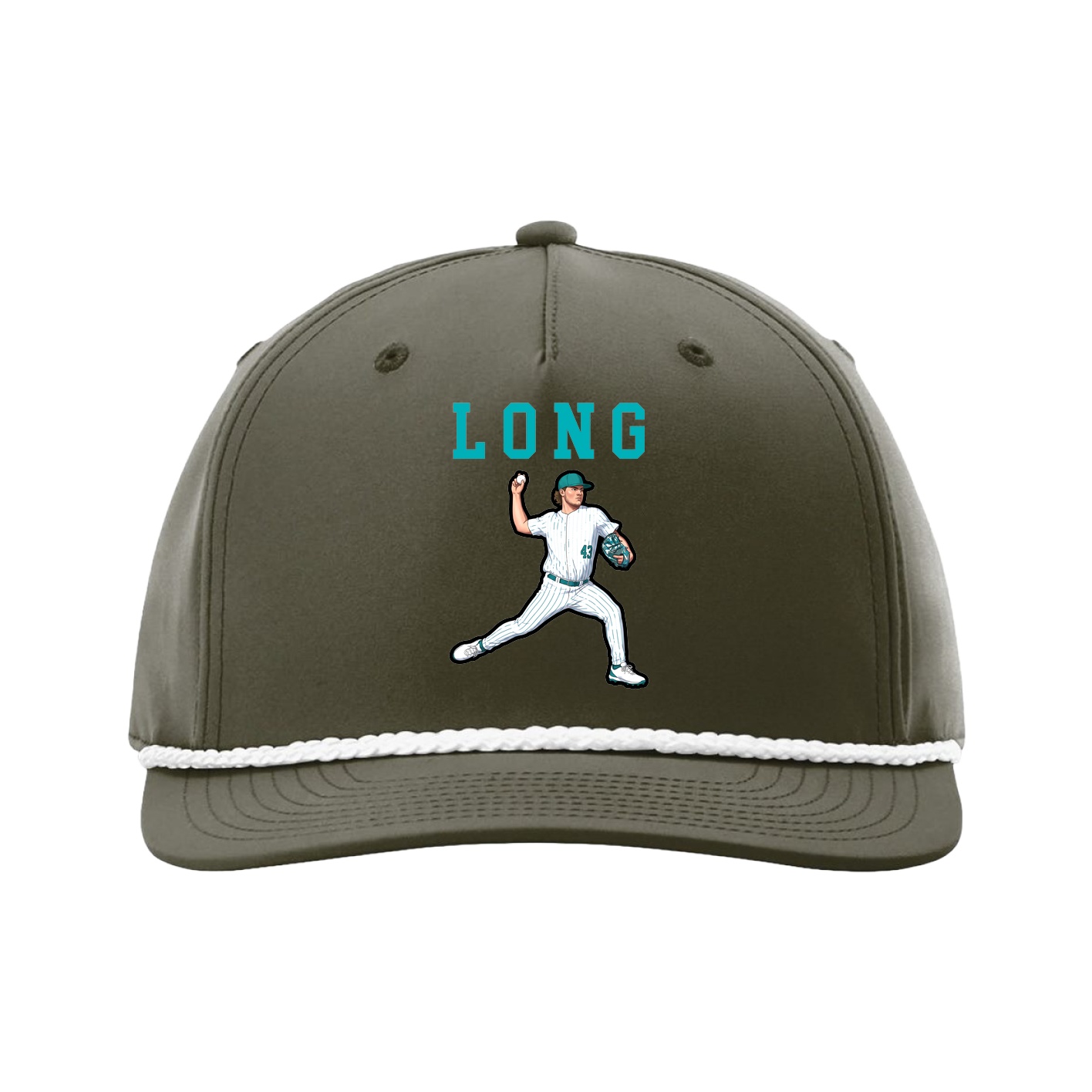 Five-Panel Classic Rope Cap — Shirsey in Green