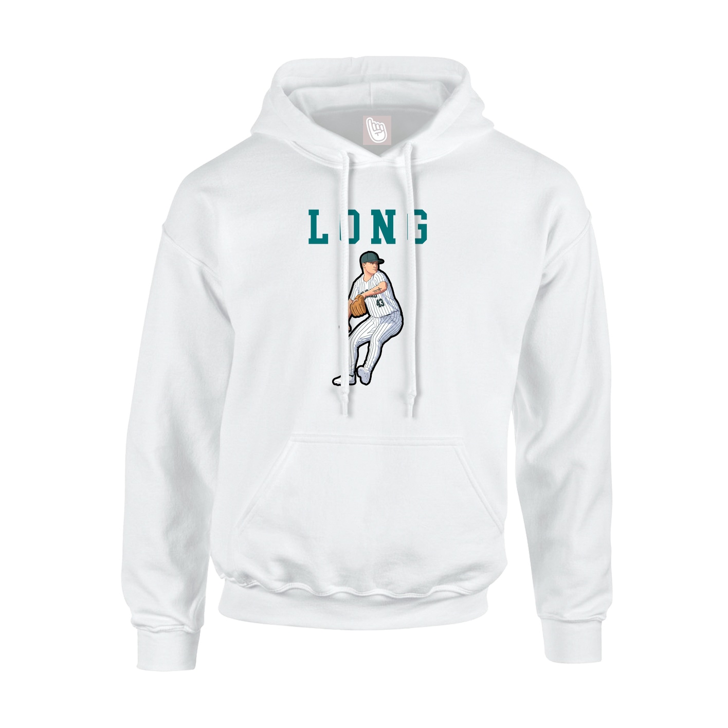Youth Hoodie — Shirsey in White
