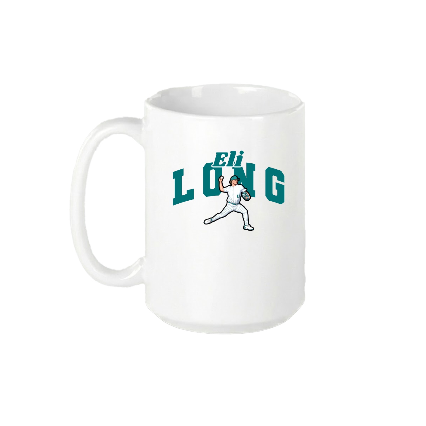 15oz Coffee Mug — Signature Arch in White