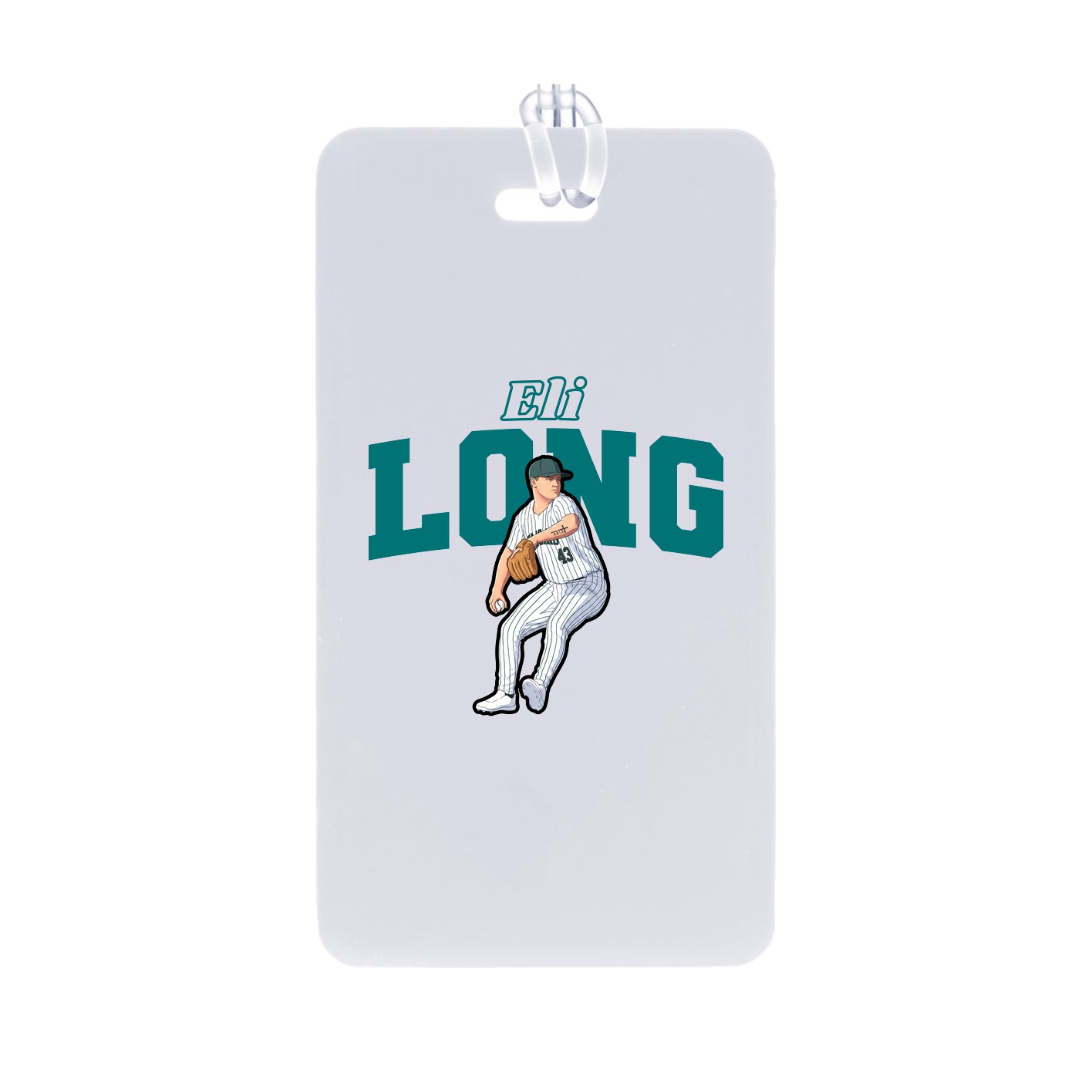 Bag Tag — Name Arch in Classic