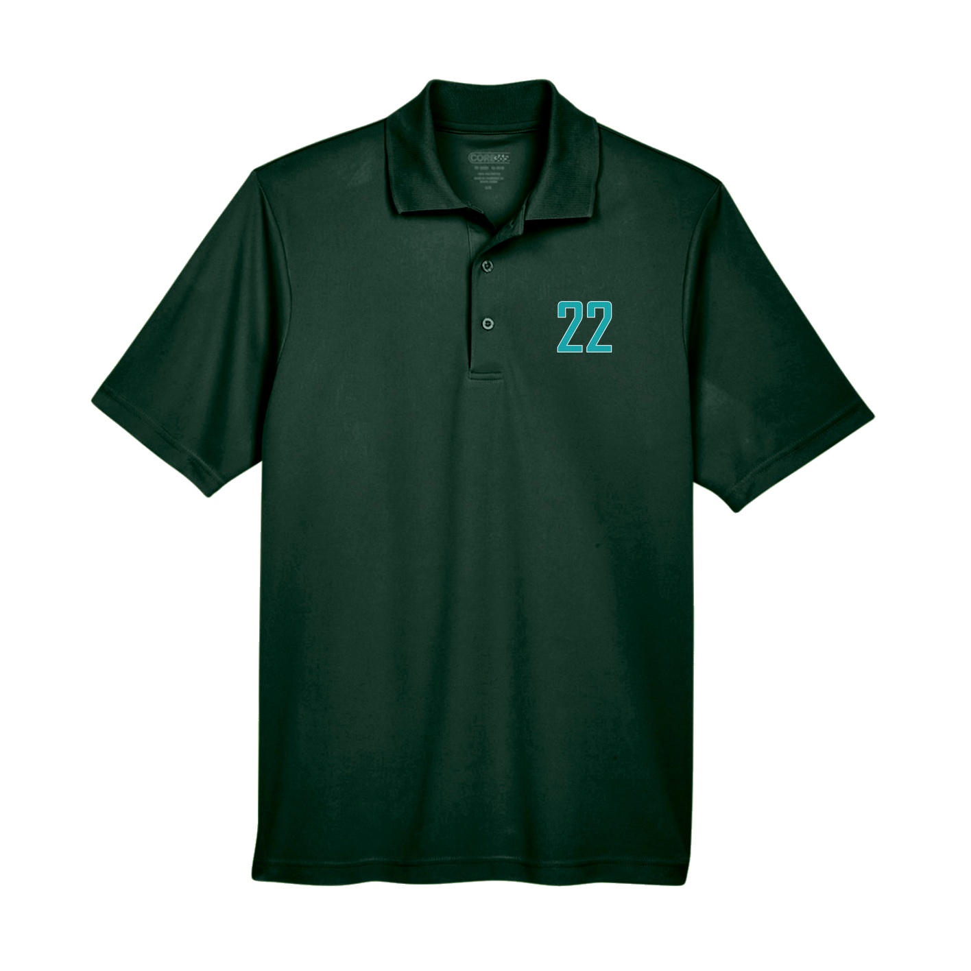 Performance Polo — Front Shirsy in Green