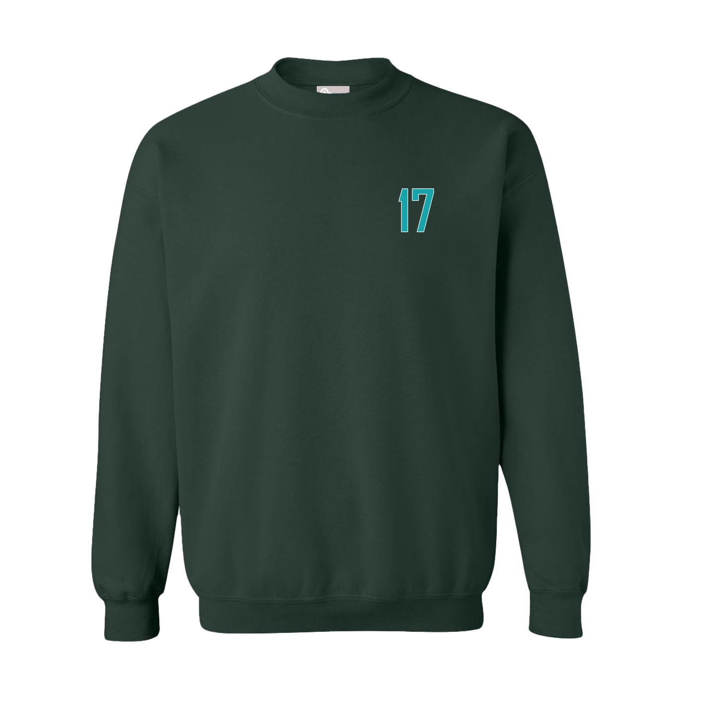 Fleece Crew — Front Shirsy in Green