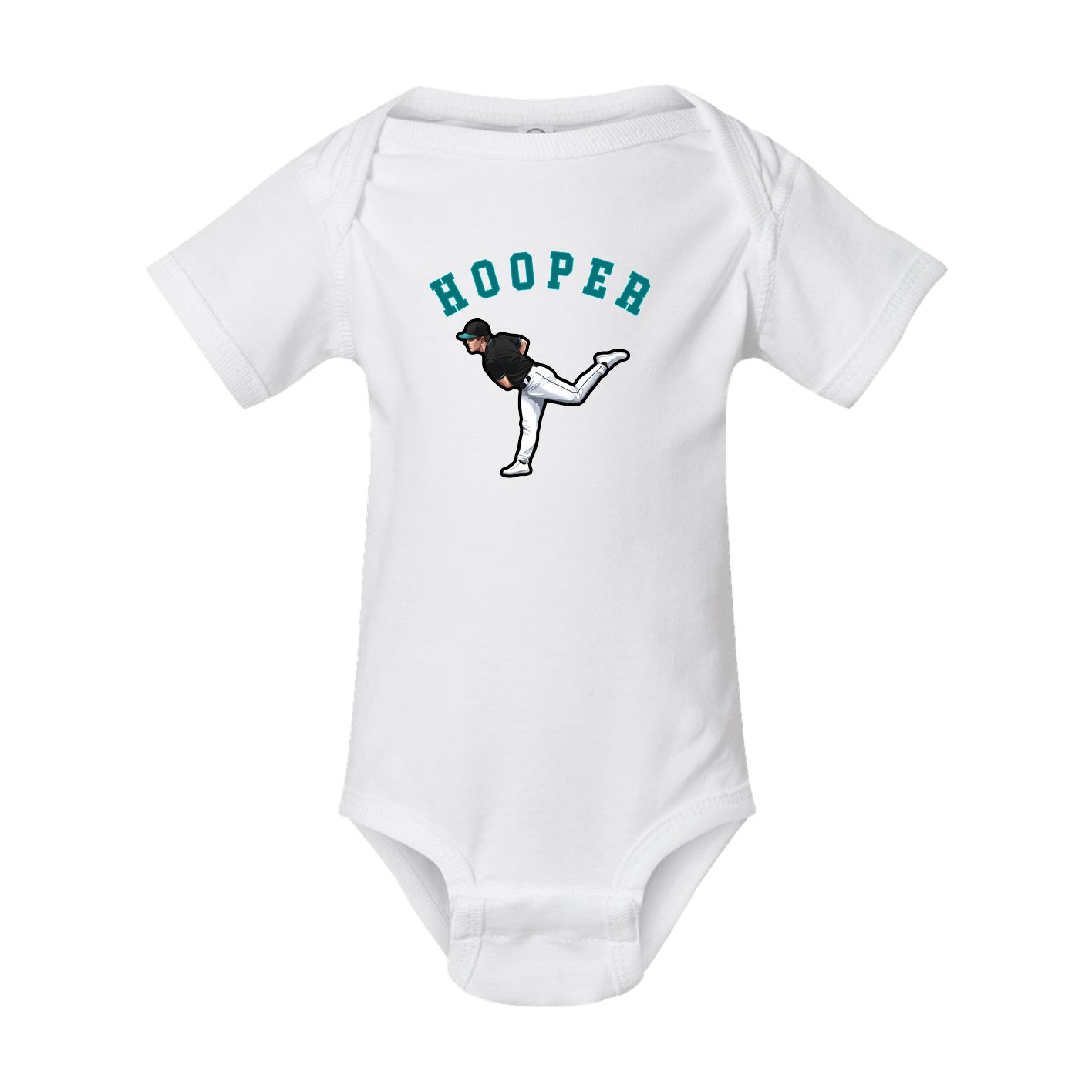 Baby Onesie — Shirsey Arch in White