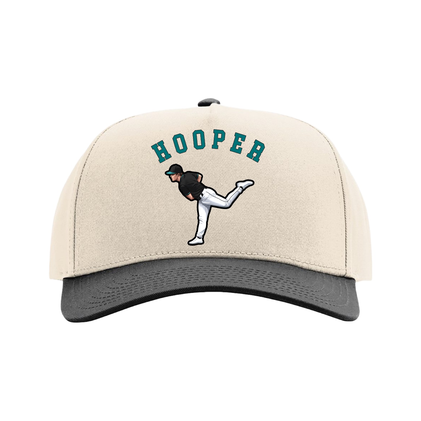 Full Fabric Five-Panel Champ Cap