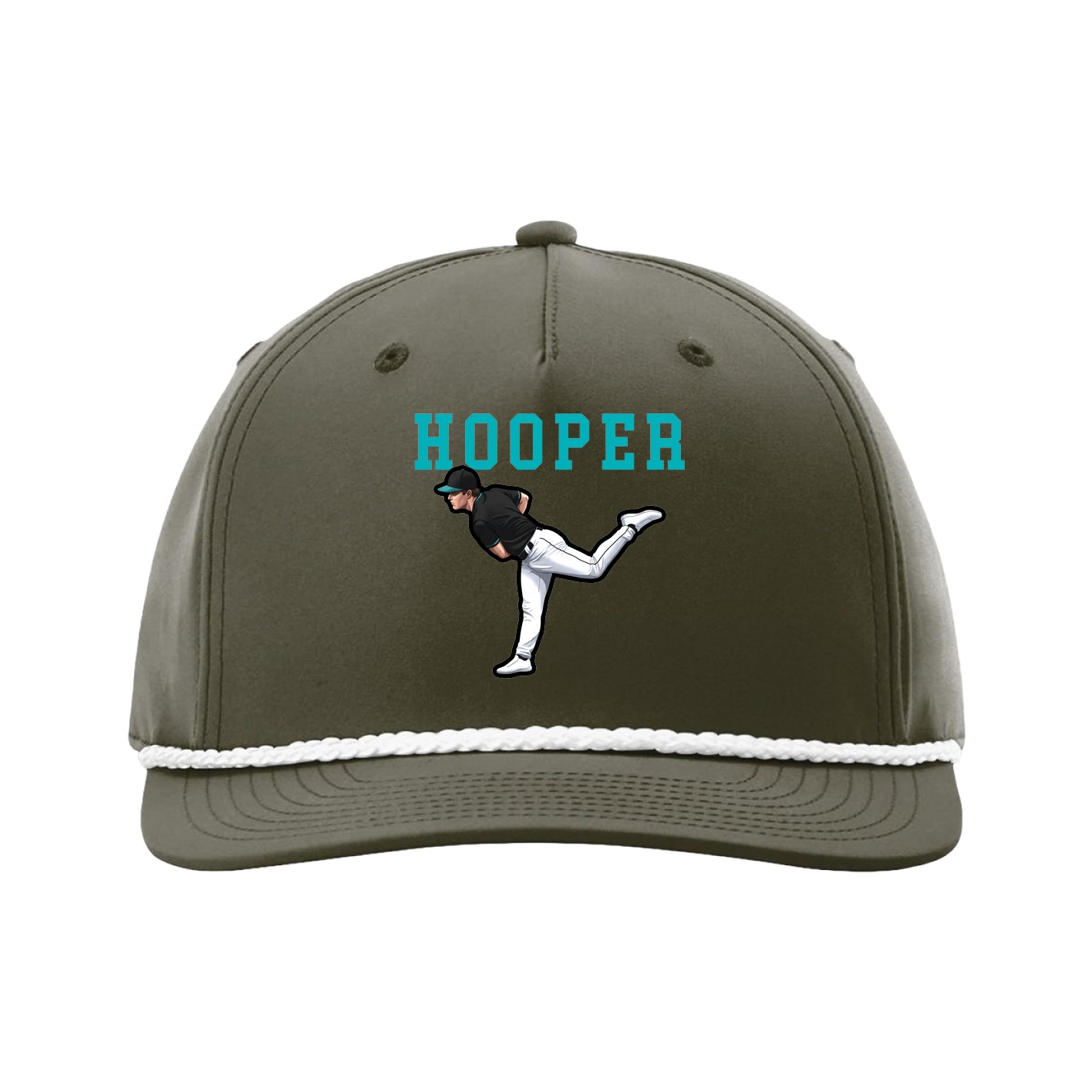 Five-Panel Classic Rope Cap — Shirsey in Green