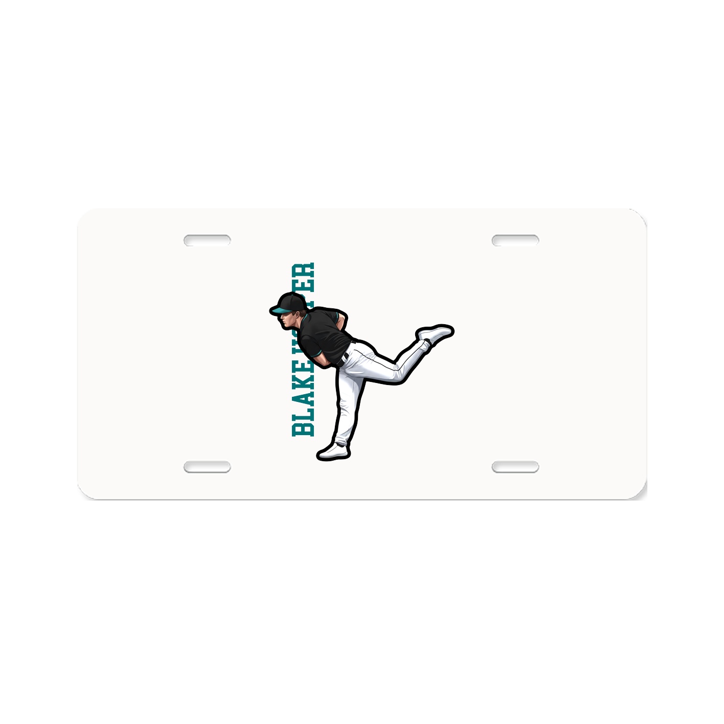 Aluminum License Plate