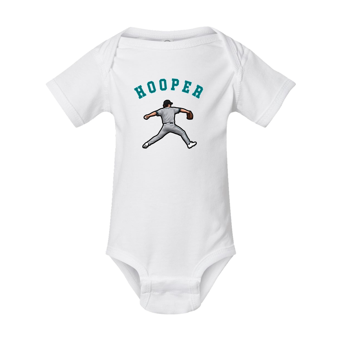 Baby Onesie — Shirsey Arch in White