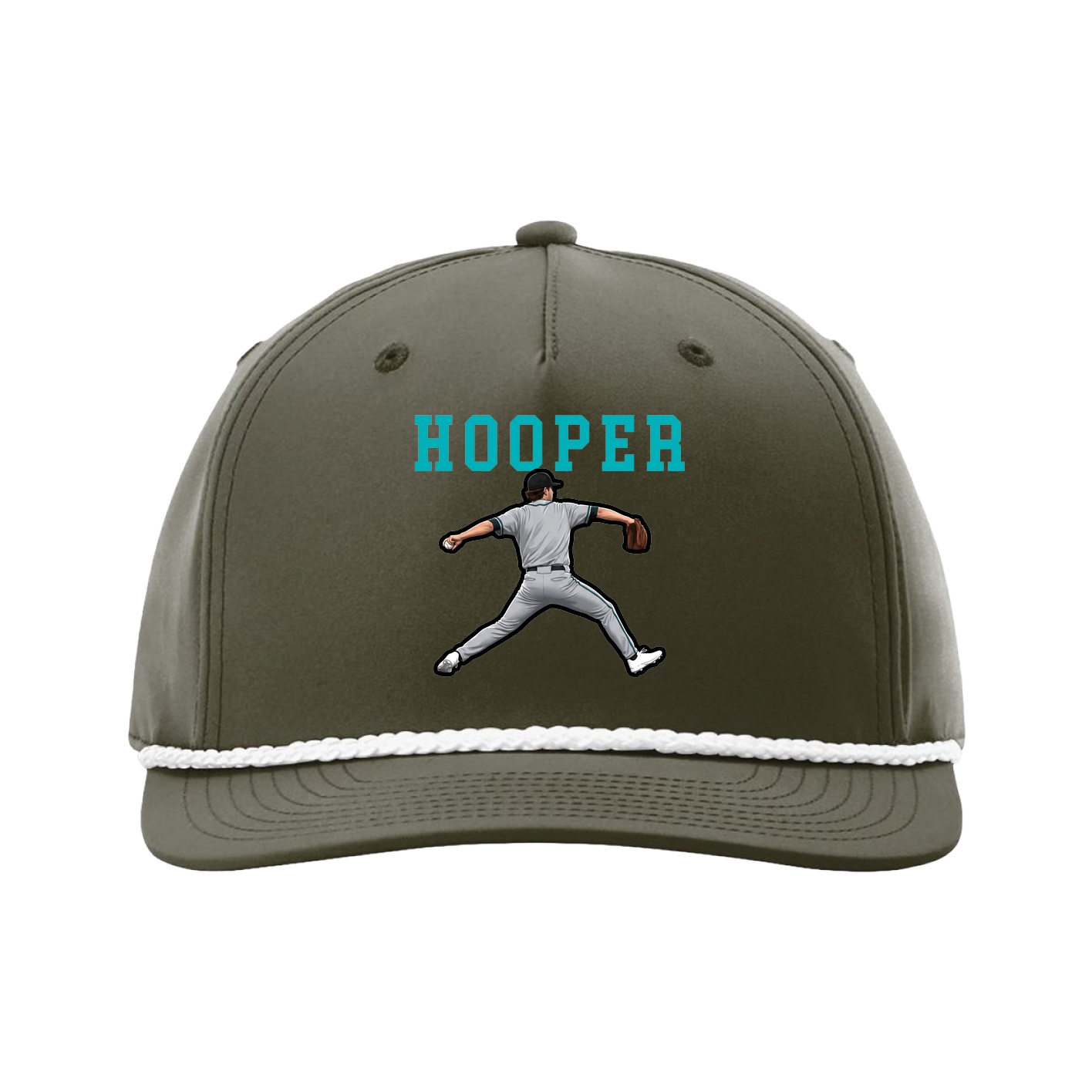 Five-Panel Classic Rope Cap — Shirsey in Green