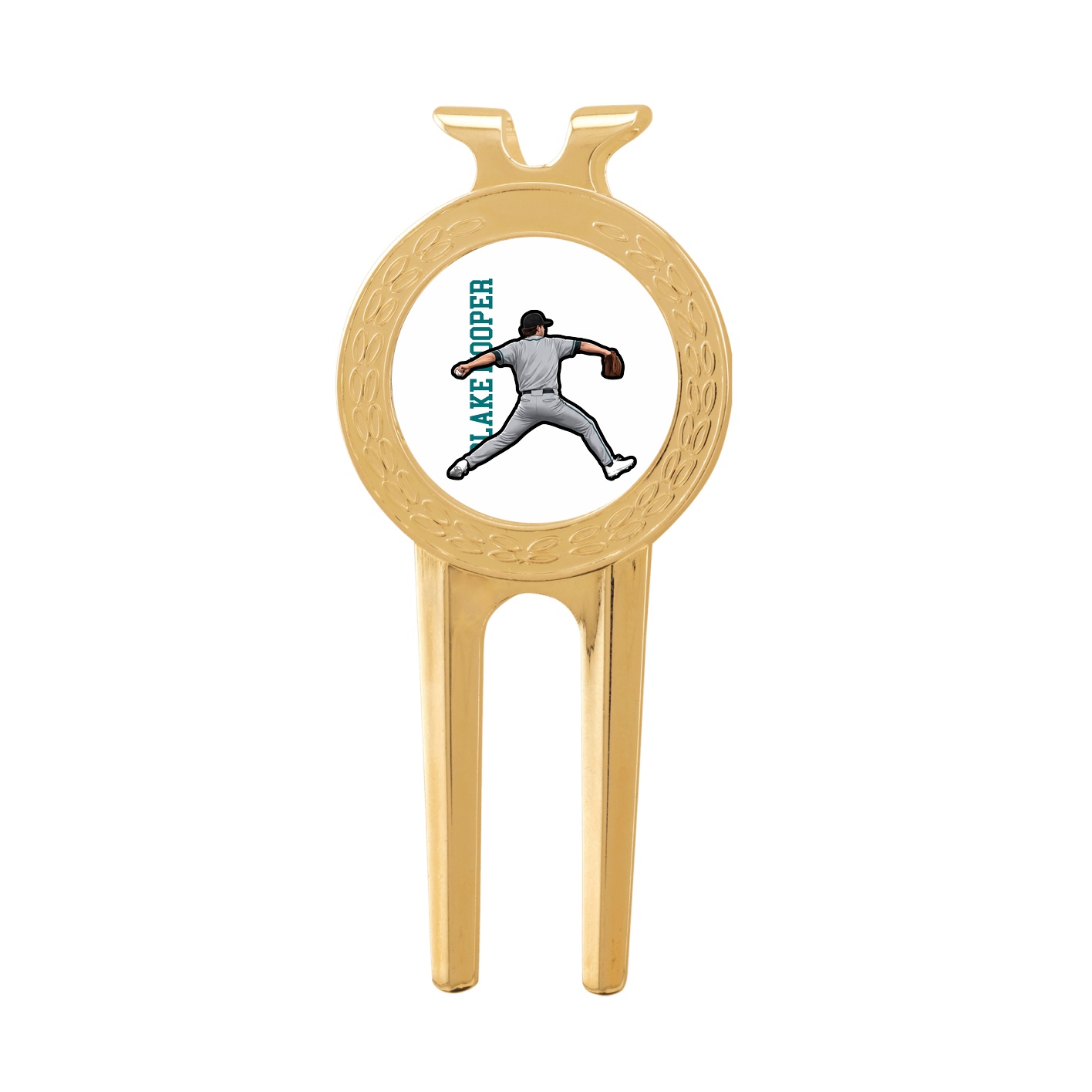 Divot Tool with Ball Marker — Name Vertical in Classic