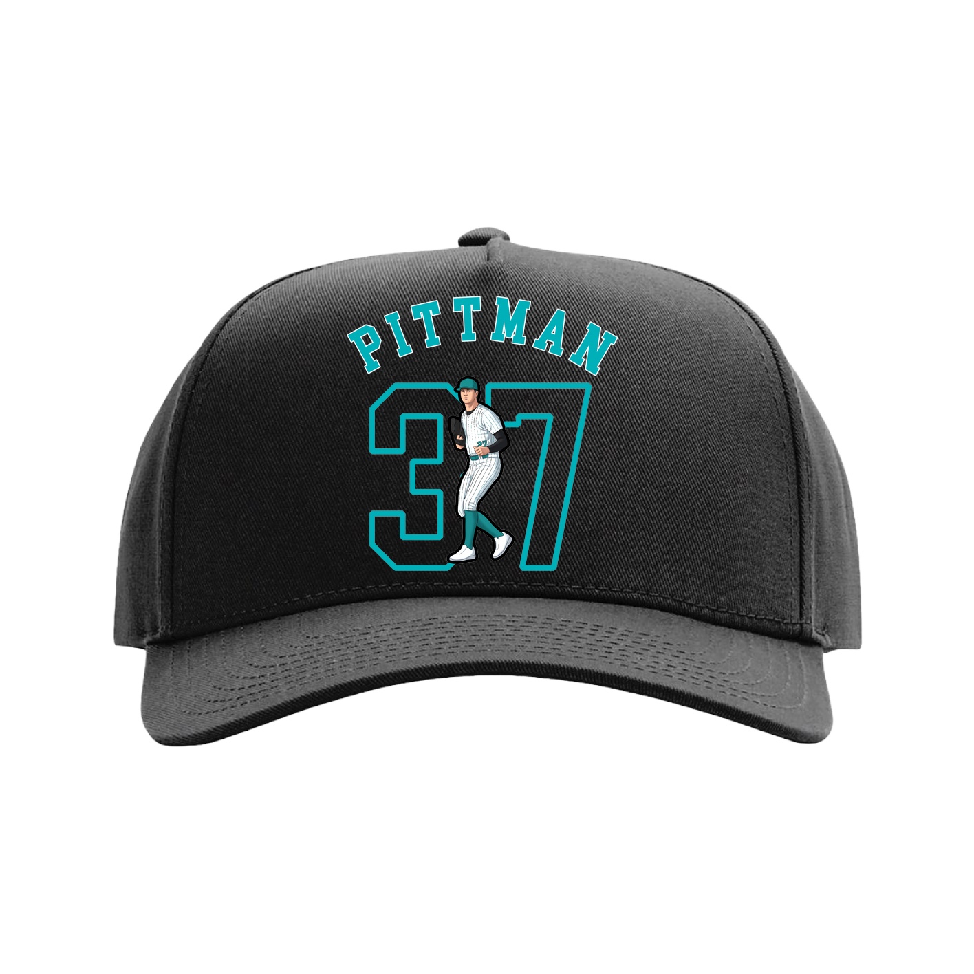 Full Fabric Five-Panel Champ Cap