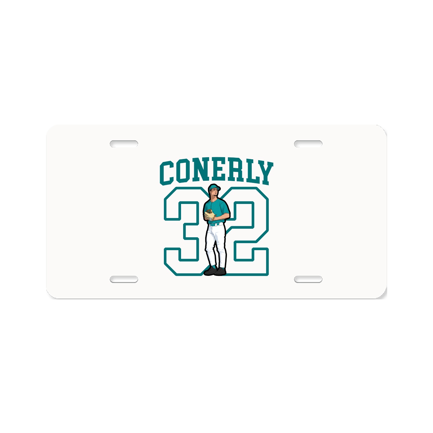 Aluminum License Plate