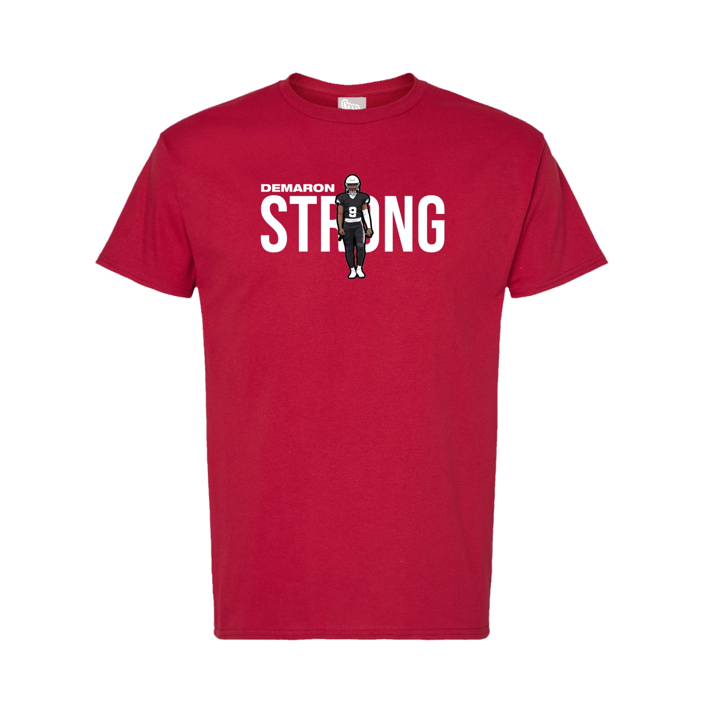 Tee — Player Name in Crimson