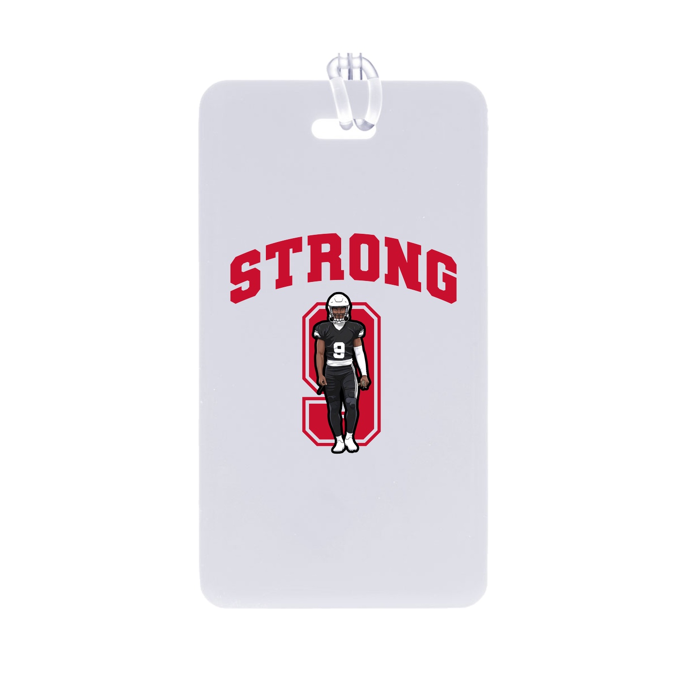 Bag Tag — Number in Classic
