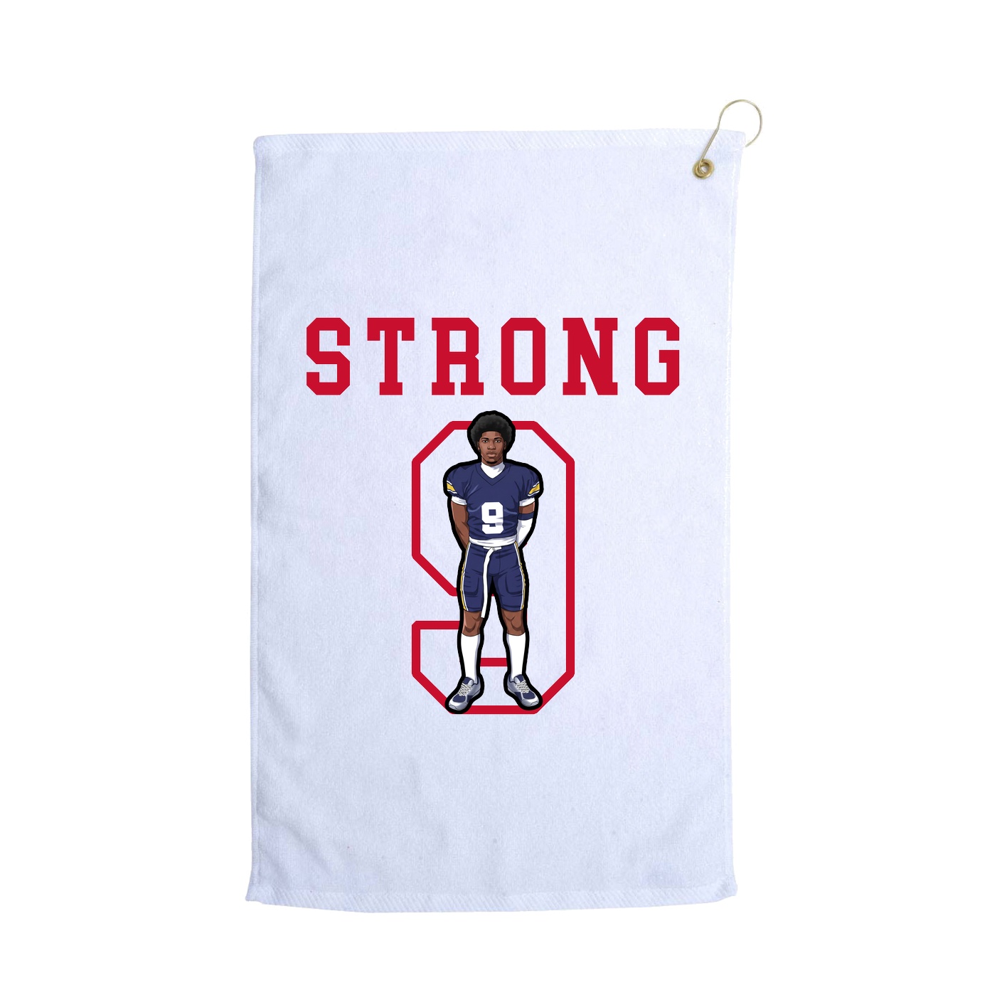 Golf Towel — Shirsey in White