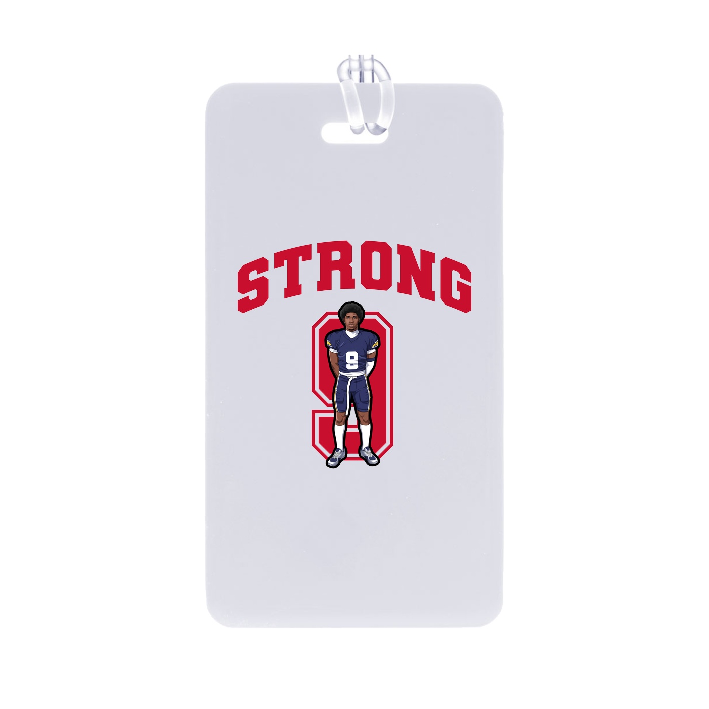 Bag Tag — Number in Classic