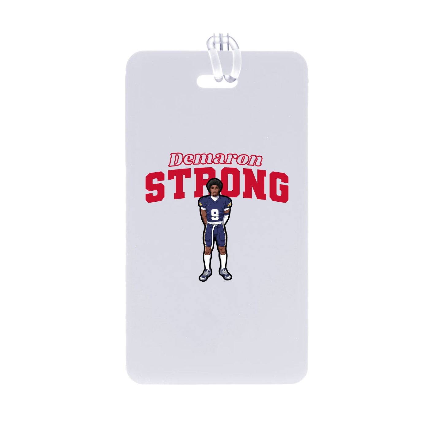 Bag Tag — Name Arch in Classic