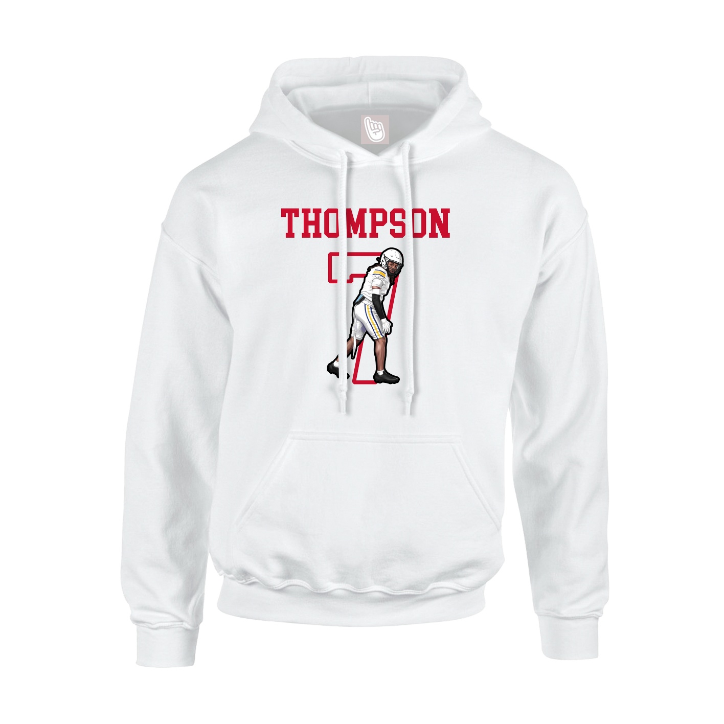 Hoodie — Shirsey in White