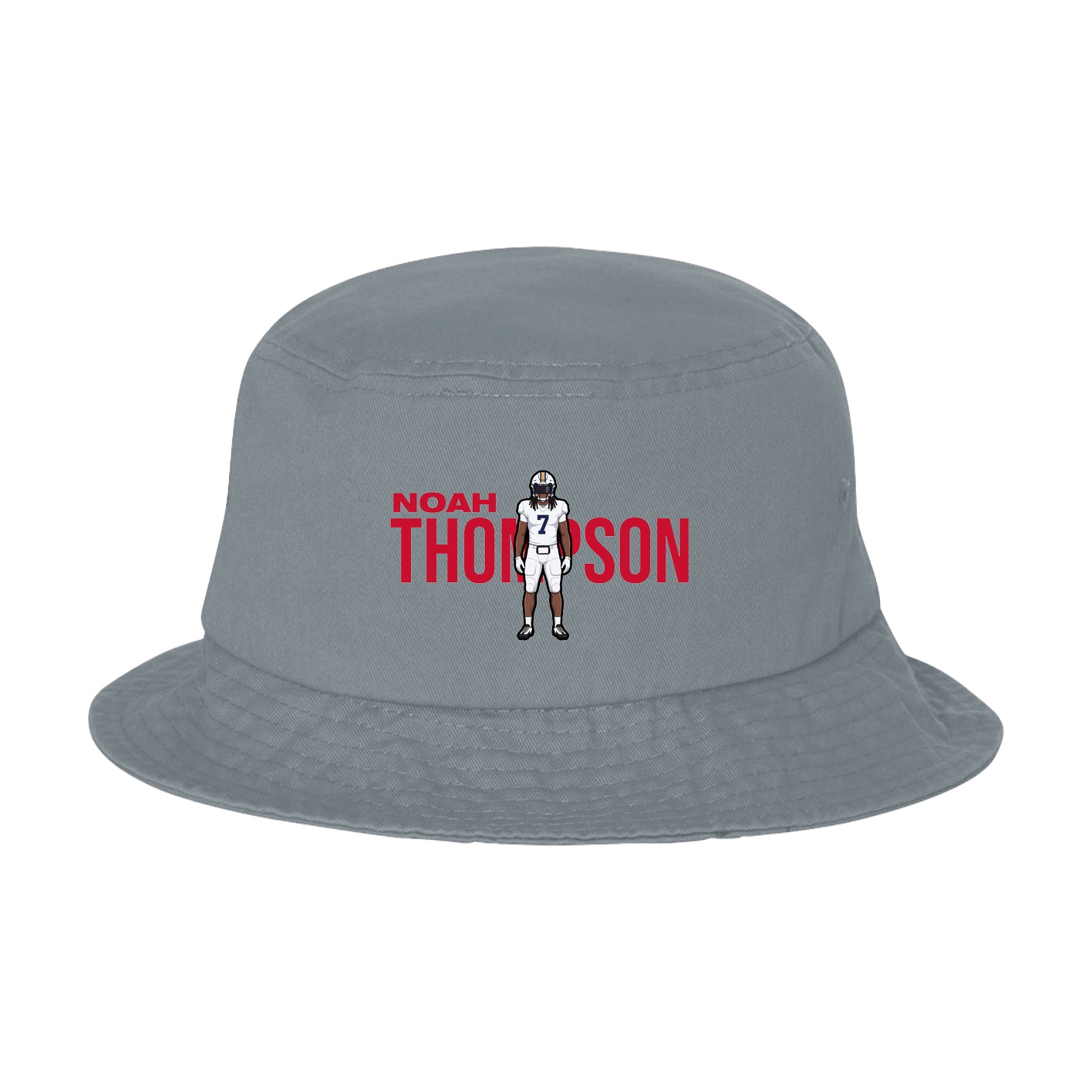 Bucket Cap — Player Name in Grey