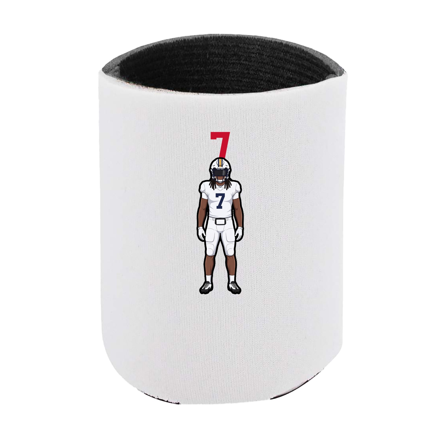 Can Holder — Number Top in White
