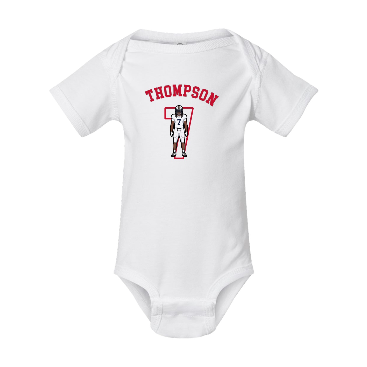Baby Onesie — Shirsey Arch in White