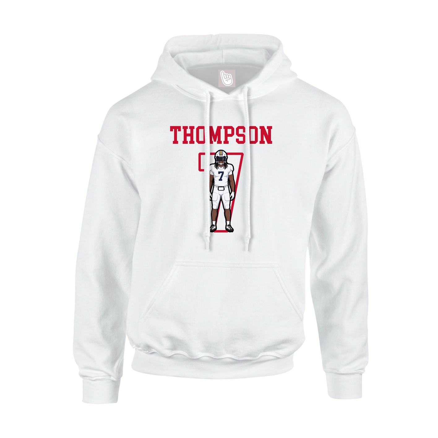 Youth Hoodie — Shirsey in White
