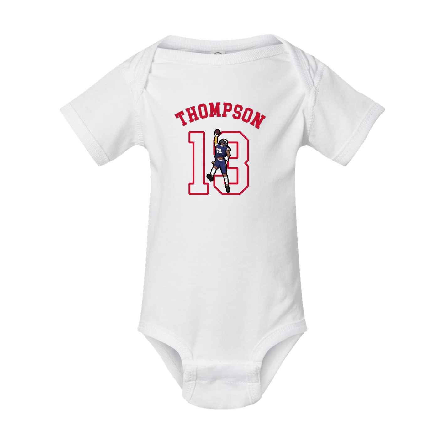 Baby Onesie — Shirsey Arch in White