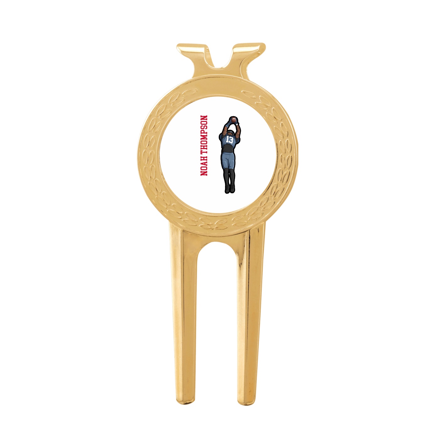 Divot Tool with Ball Marker — Name Vertical in Classic