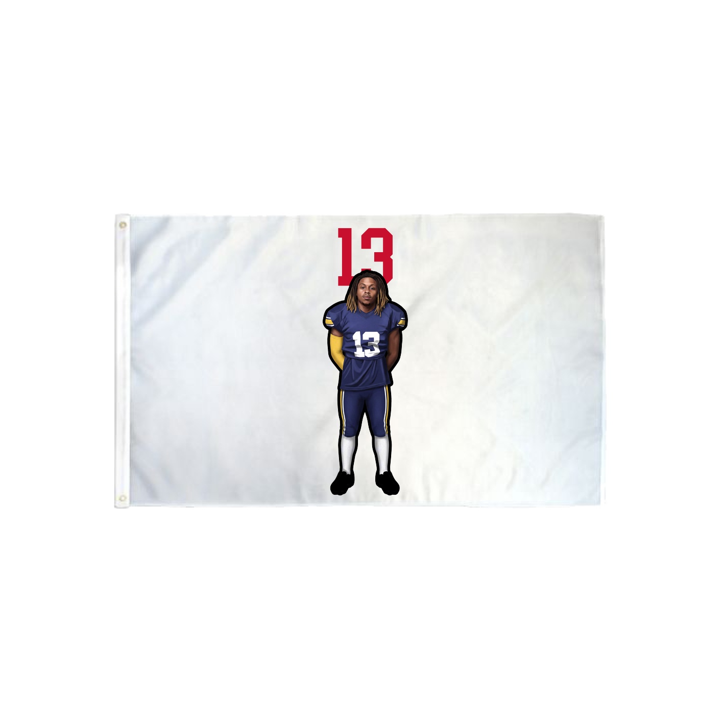 3x5 Flag — Number Top in Classic