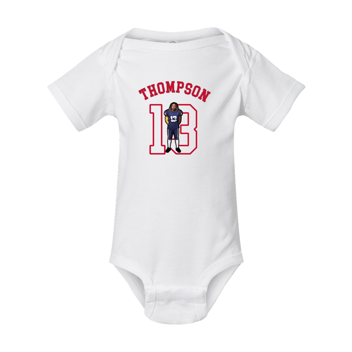 Baby Onesie — Shirsey Arch in White