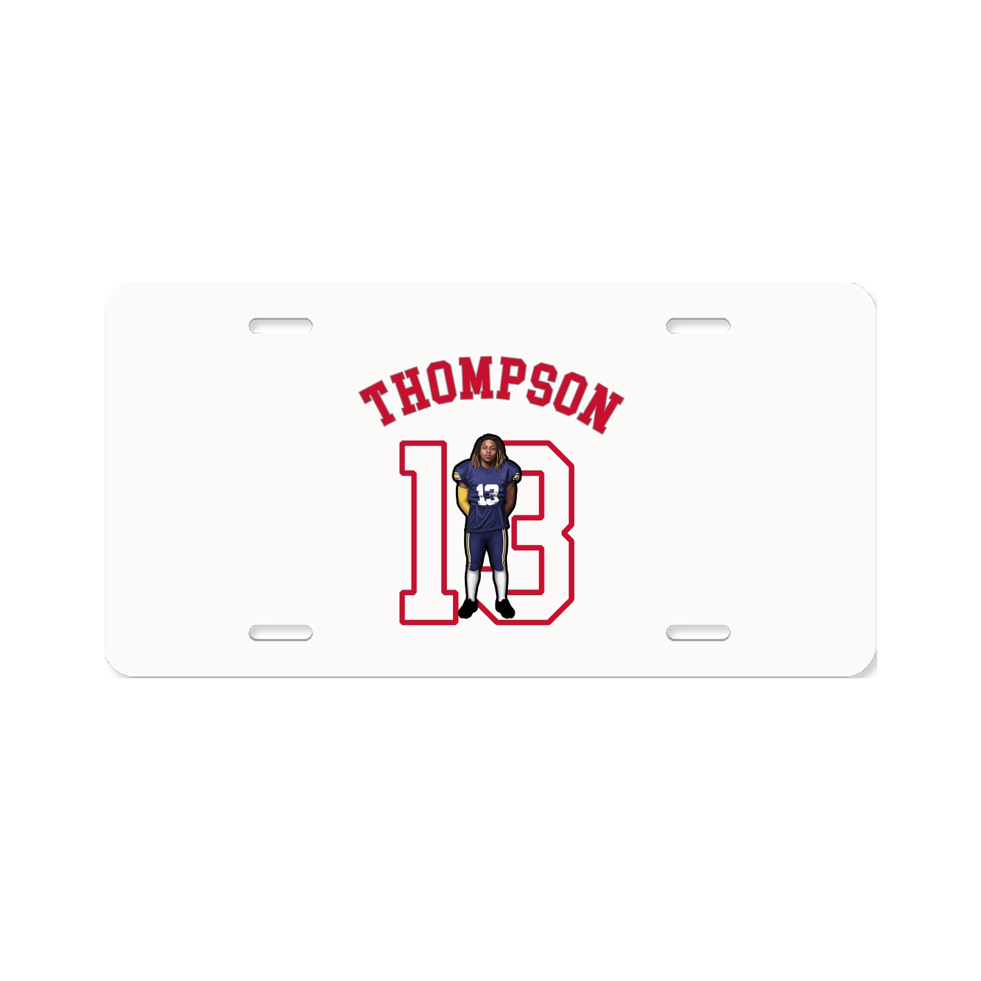 License Plate — Shirsey Arch in Classic