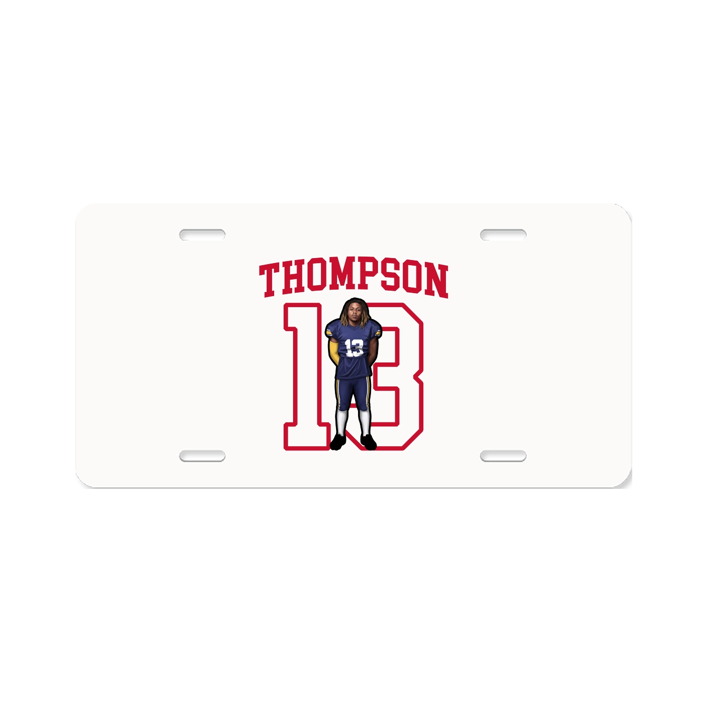Aluminum License Plate