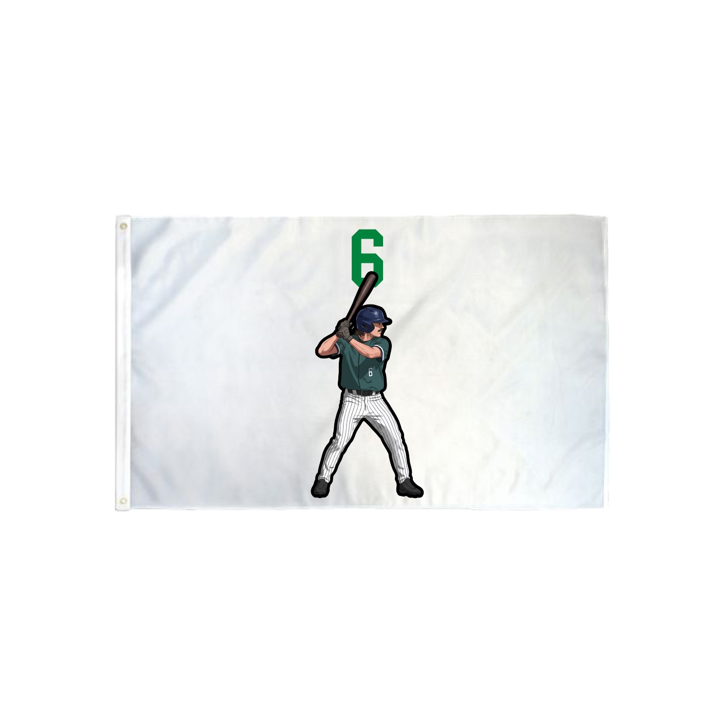 3x5 Flag — Number Top in Classic