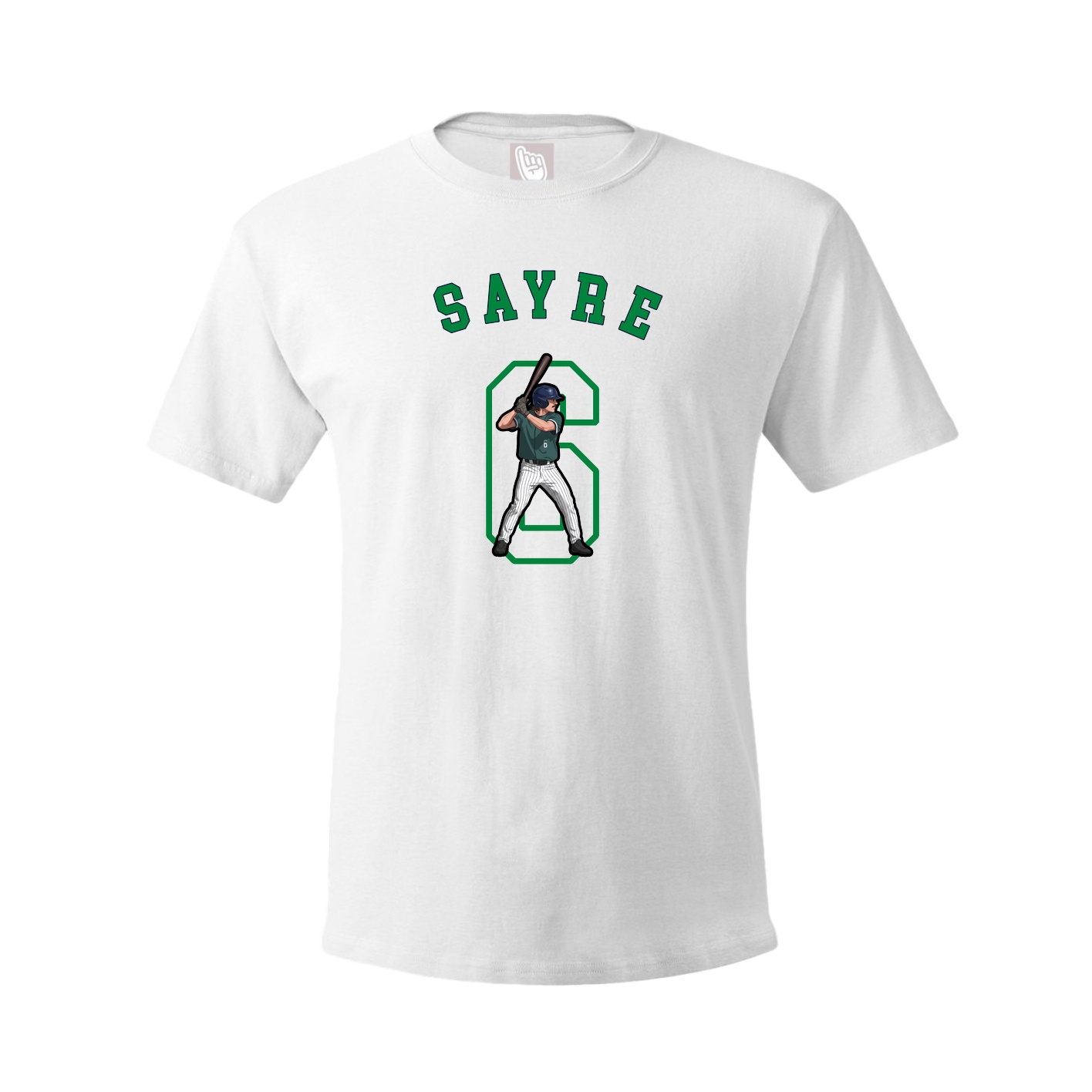 Youth Tee — Shirsey Arch in White