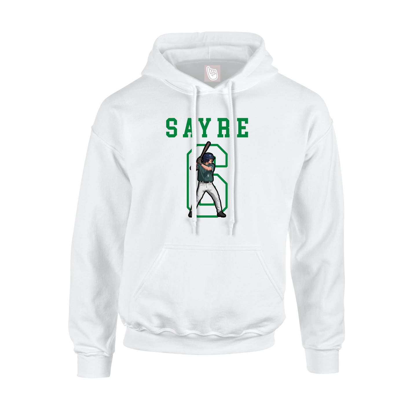 Youth Hoodie — Shirsey in White