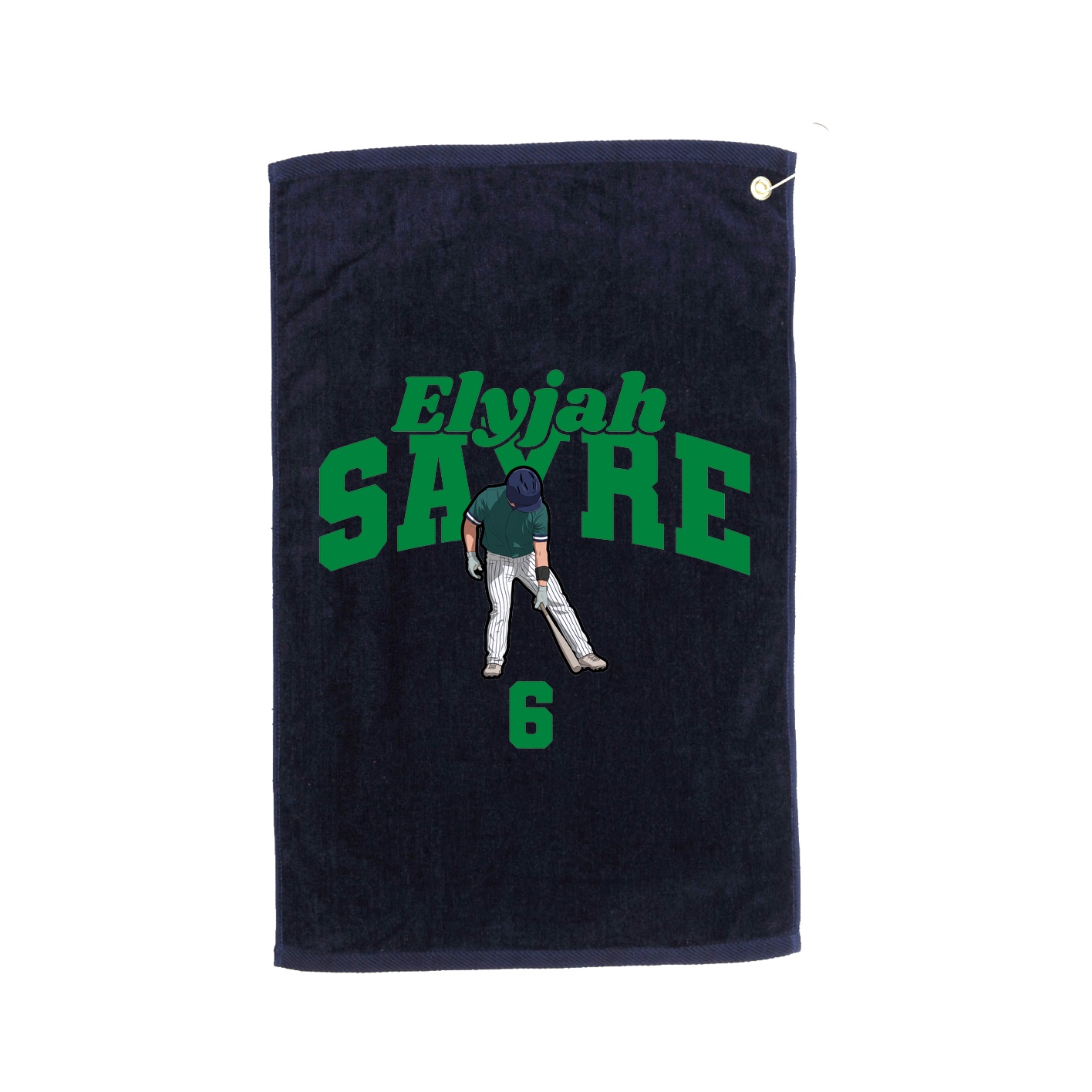 Golf Towel — Signature Arch in Navy