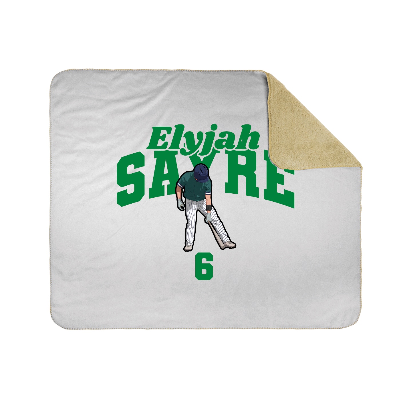 Throw Blanket — Signature Arch in White