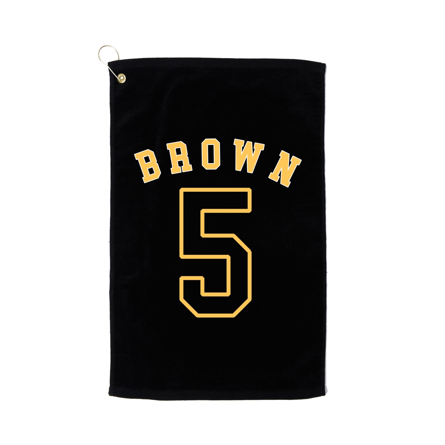 Golf Towel — Shirsey Arch in Black