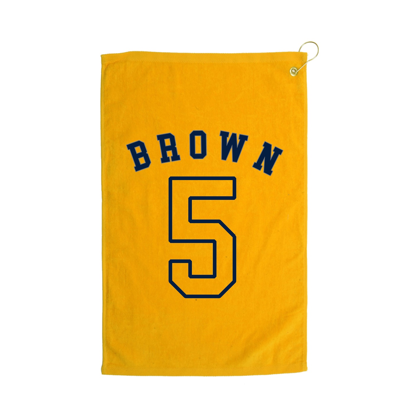 Golf Towel — Shirsey Arch in Gold