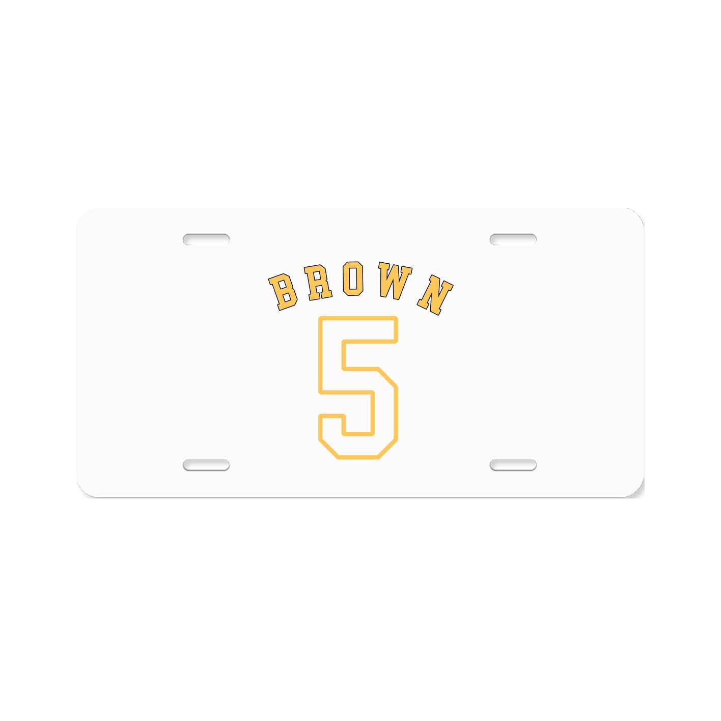 License Plate — Shirsey Arch in Classic
