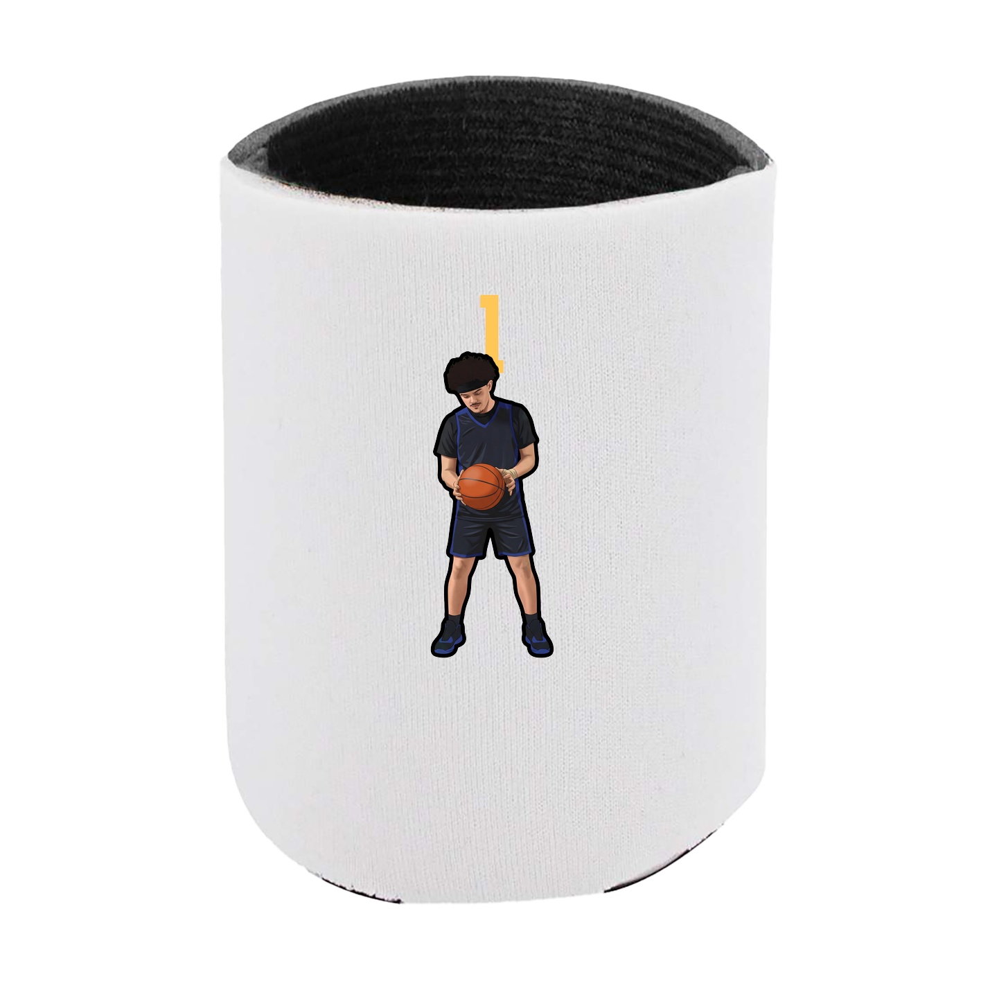 Can Holder — Number Top in White