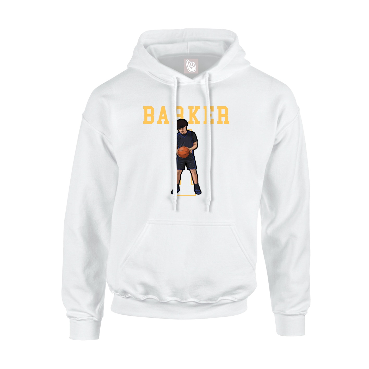 Youth Hoodie — Shirsey in White