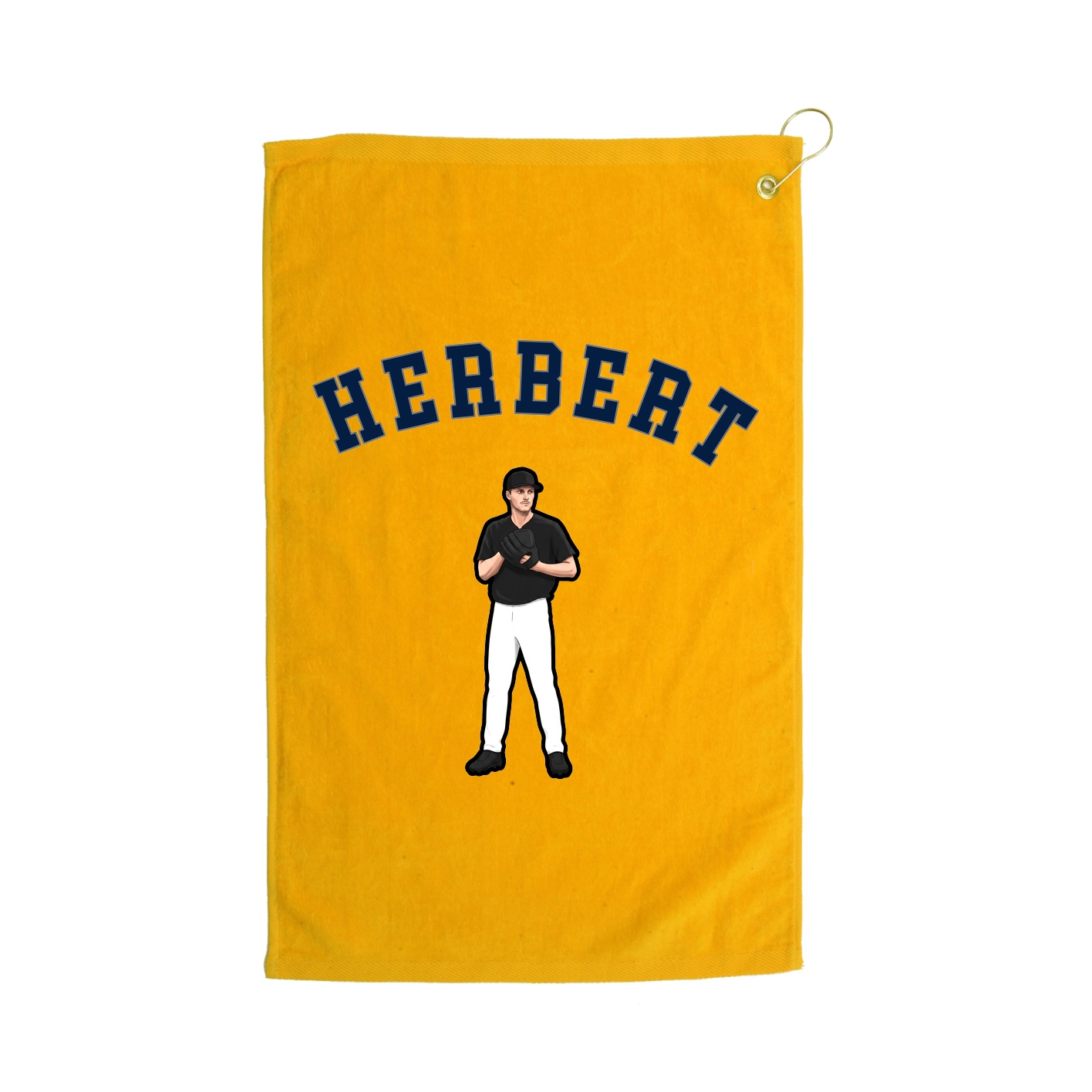 Golf Towel — Shirsey Arch in Gold