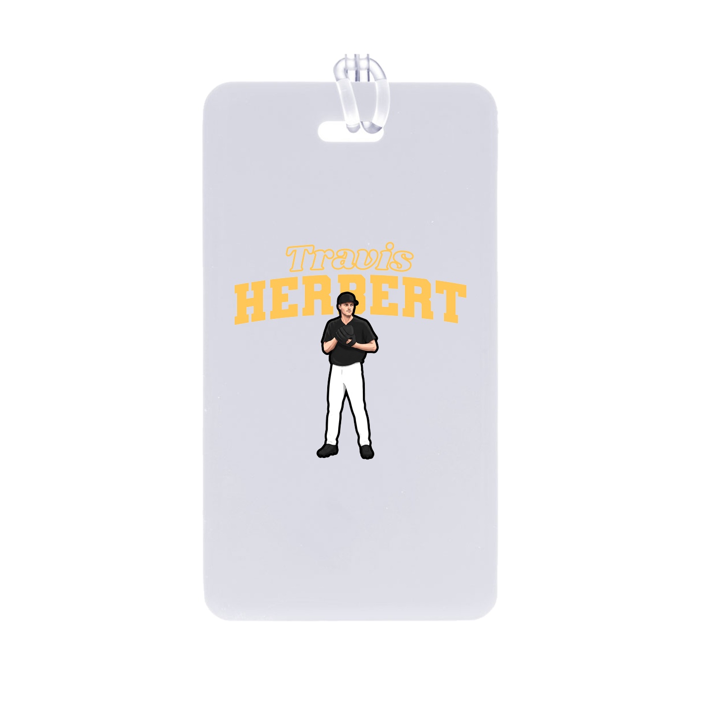 Bag Tag — Name Arch in Classic