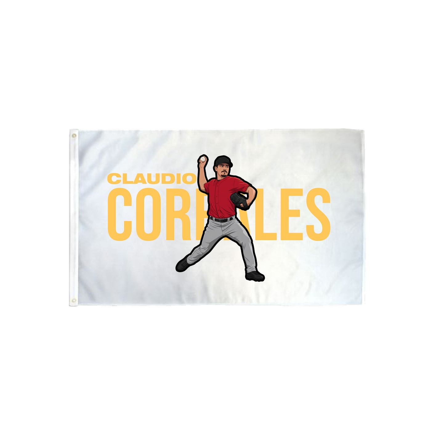 3x5 Flag — Player Name in Classic