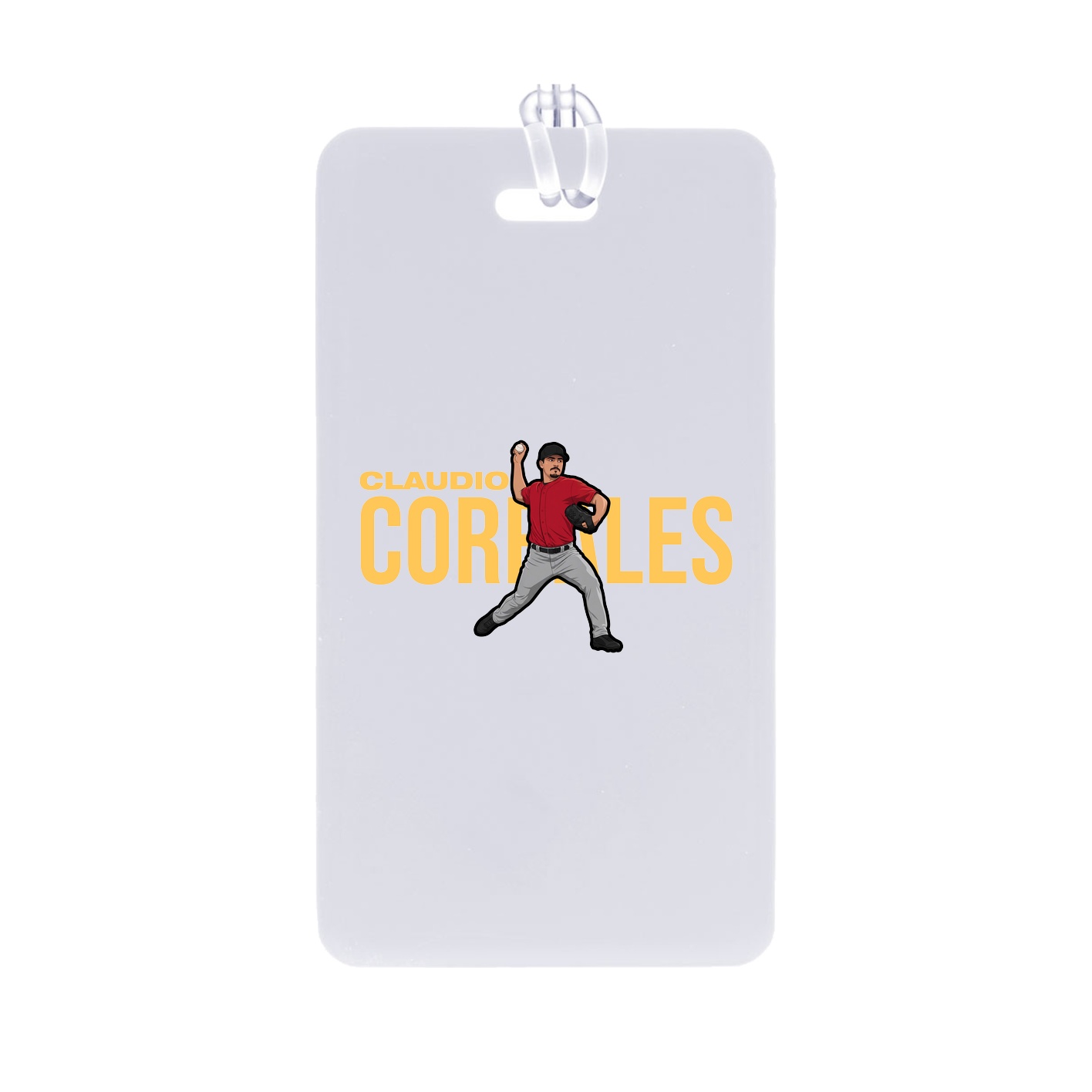 Bag Tag — Player Name in Classic
