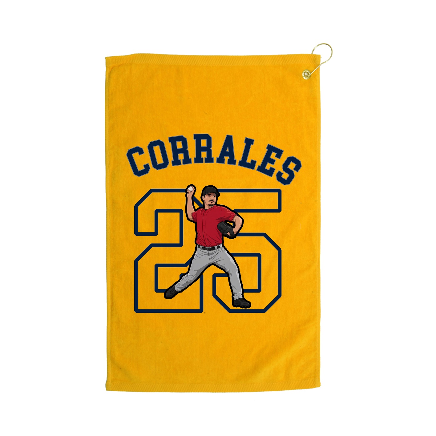 Golf Towel — Shirsey Arch in Gold