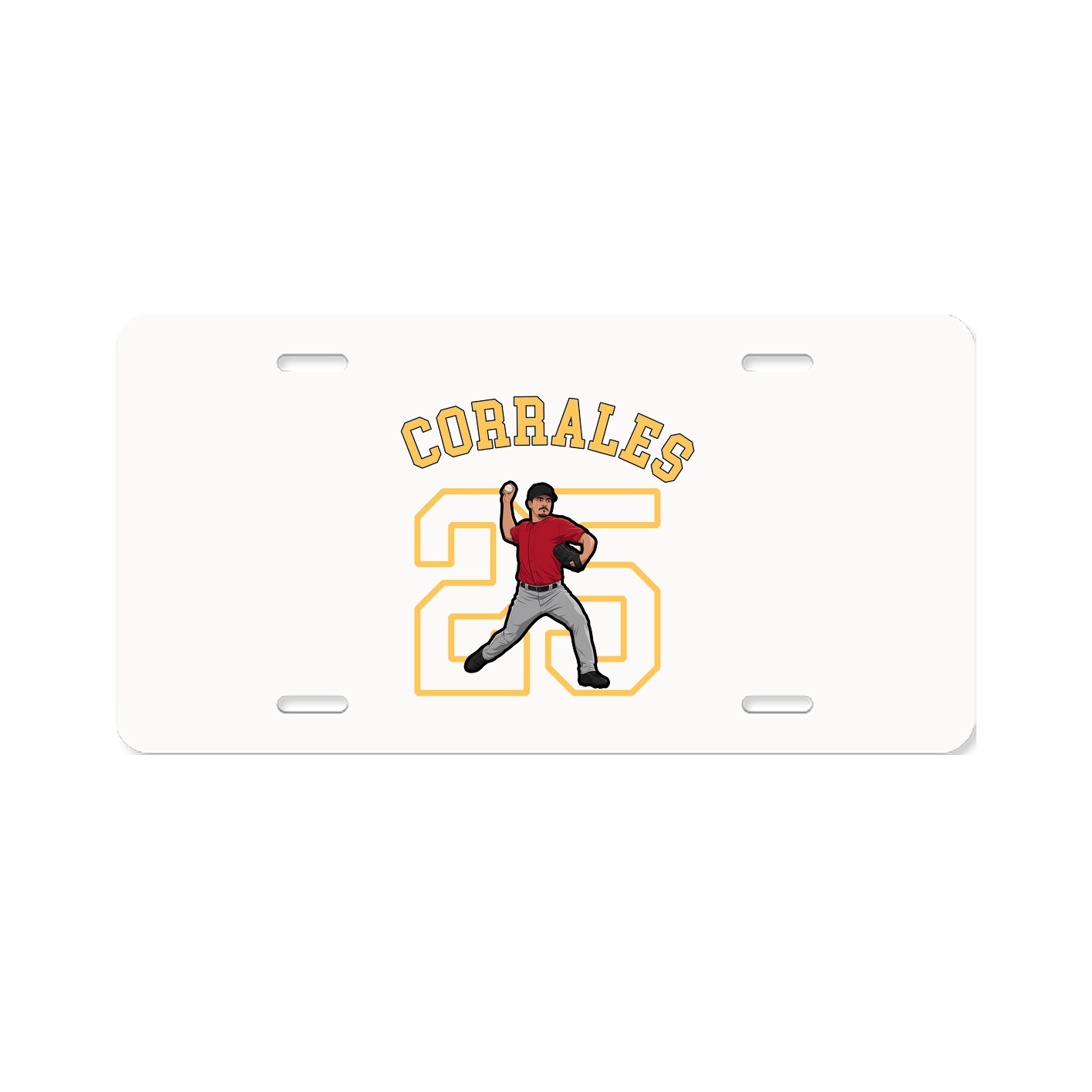 License Plate — Shirsey Arch in Classic