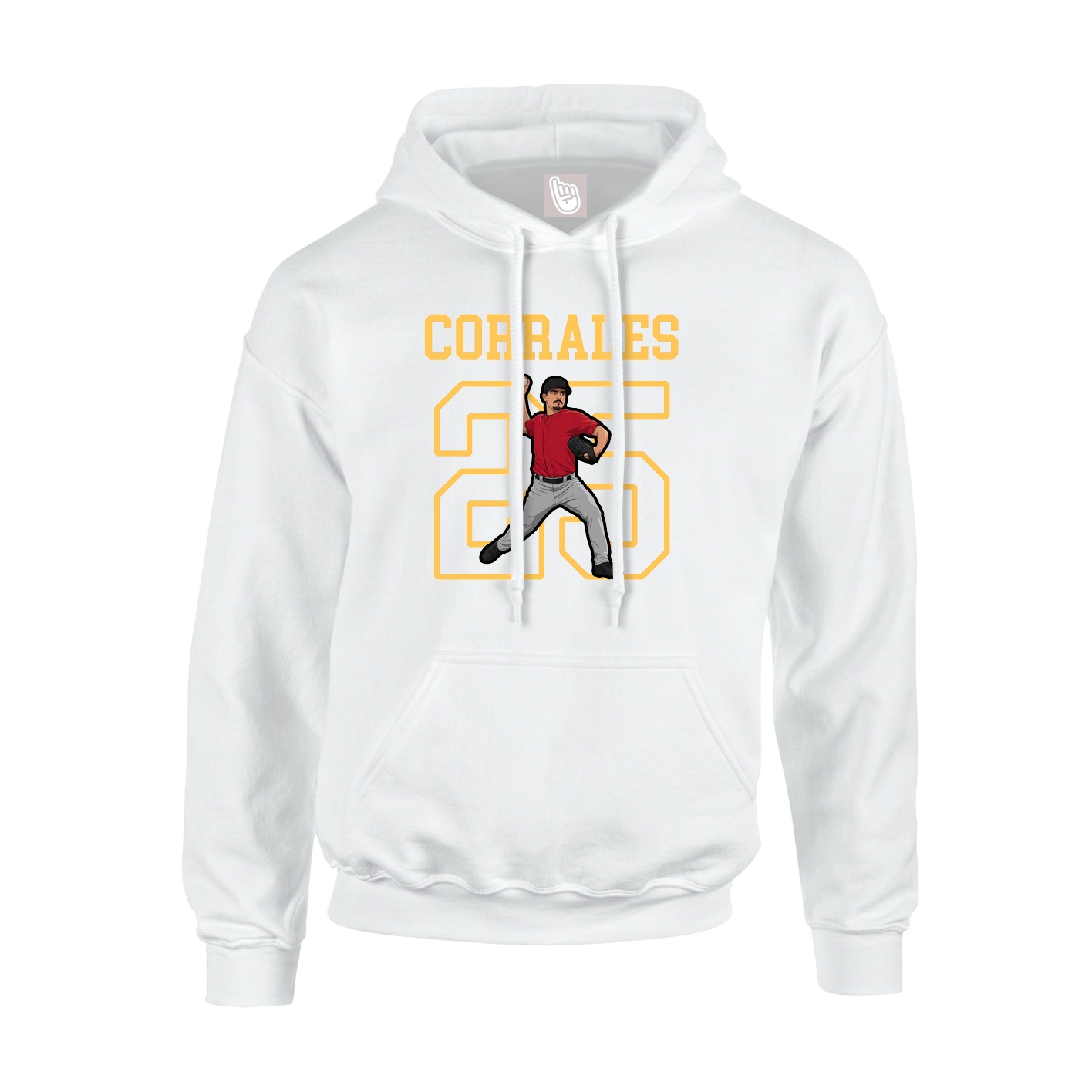 Youth Hoodie — Shirsey in White