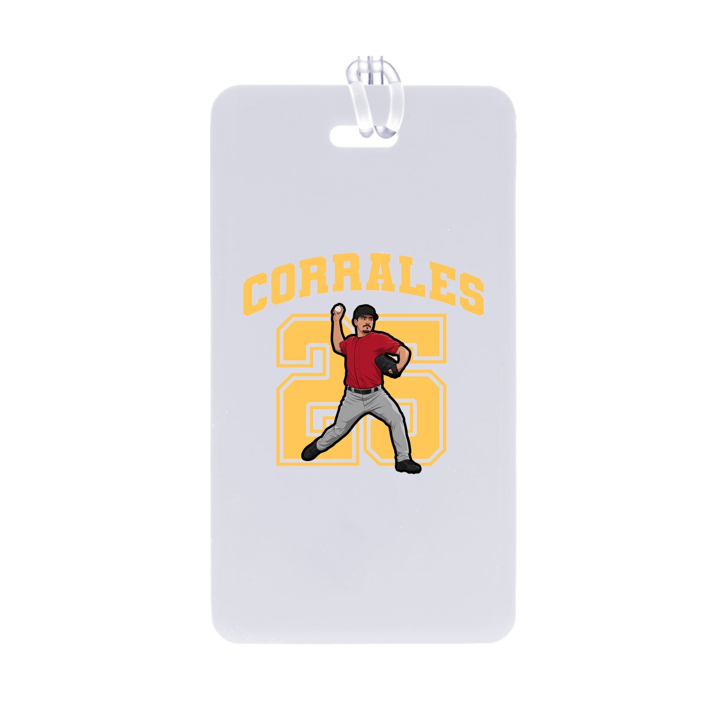 Bag Tag — Number in Classic