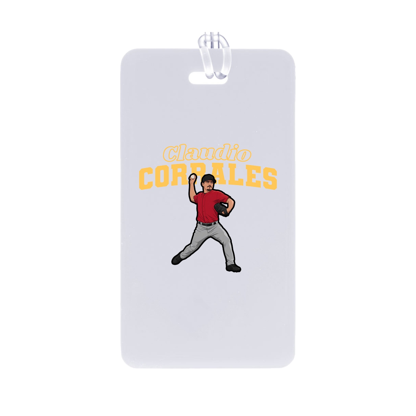 Bag Tag — Name Arch in Classic